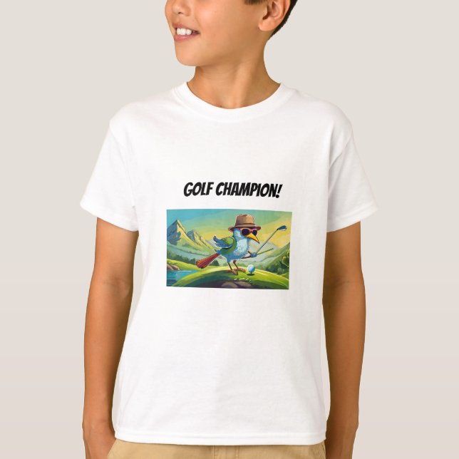 Camiseta Golf t'shirt voor kids (Frente)