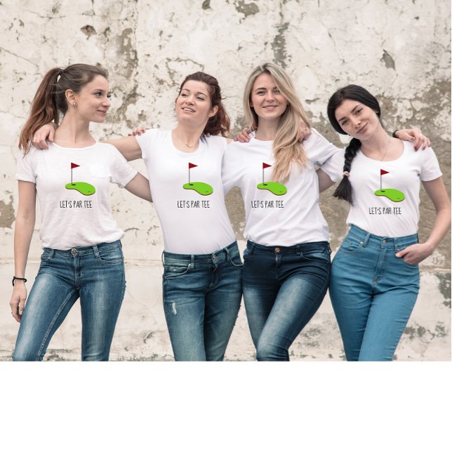 Camiseta Golf, vamos pintar uma lágrima com uma bandeira de (Criador carregado)