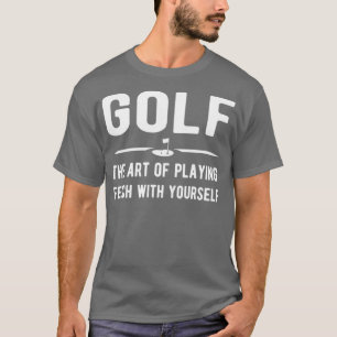 Camiseta Golfe, a arte de brincar com você mesmo