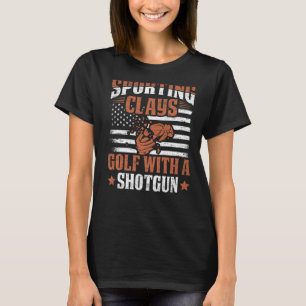 Camiseta Golfe com espingardas - Atiradores desportivos e P
