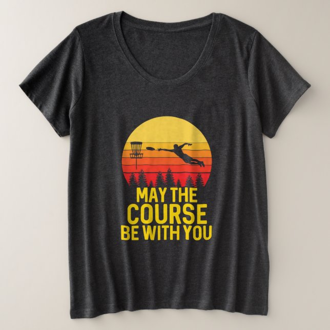 Camiseta Golfe De Disco Com Você (Frente do Design)