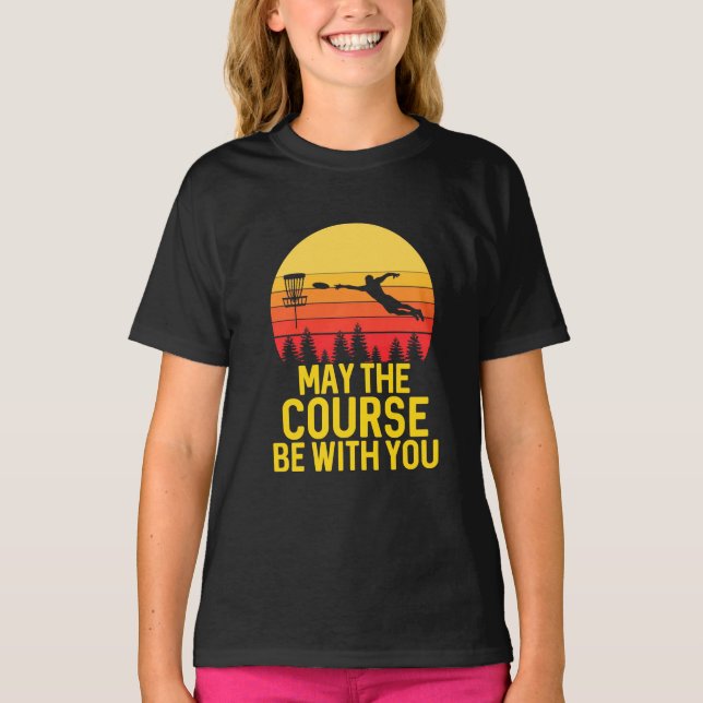 Camiseta Golfe De Disco Com Você (Frente)