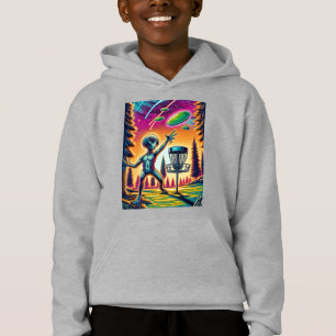 Camiseta Golfe de Disco de Alienígena Extraterrestre