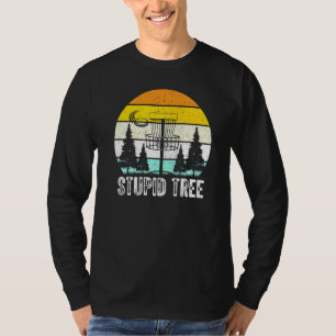 Camiseta Golfe de Disco em Árvore Estúpida
