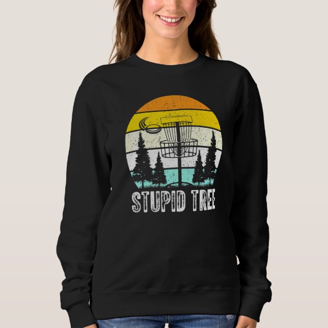 Camiseta Golfe de Disco em Árvore Estúpida (Frente)