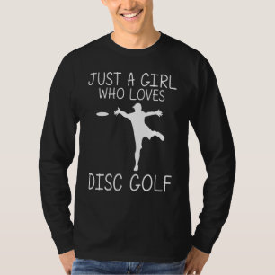 Camiseta Golfe De Disco legal Para Garotas Dólar De Golfe D