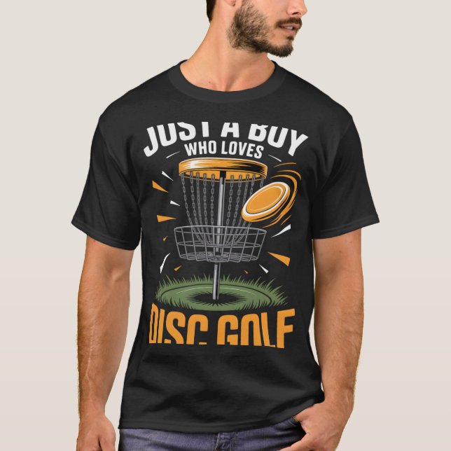Camiseta Golfe de Disco Masculino  (Frente)