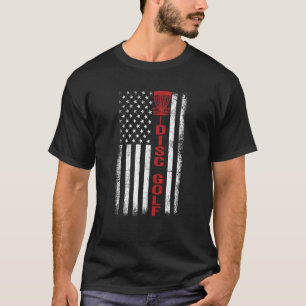 Camiseta Golfe de Disco Patriótico do American Flag Sports