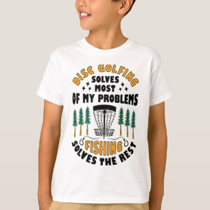 Camiseta Golfe de Disco Resolve a Maior Parte dos Meus Prob