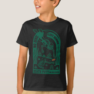 Camiseta Golfe de Disco Vintage Nenhum Disco Fica para Trás