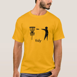 Camiseta Golfe do disco - arrume