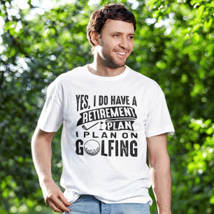 Camiseta Golfe do Plano de Reforma