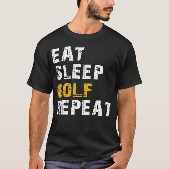 Camiseta golfe do sono (Frente)