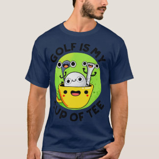 Camiseta Golfe É A Minha Taça De Golfe Teto Cute Pun 1