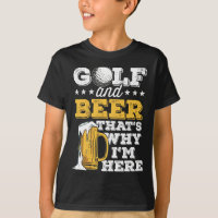 Golfe e Piada de Cerveja Pai Divertido Dia dos Pai