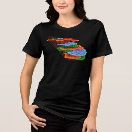 Camiseta Golfe em Cogumelos Prateleira