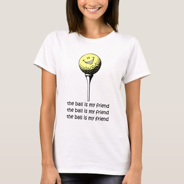 Camiseta Golfe engraçado (Frente)