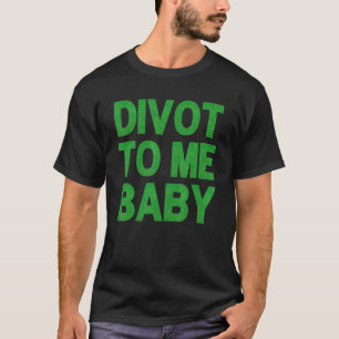 Camiseta Golfe Engraçado Dividindo-Se Para Mim, Bebê Golfer