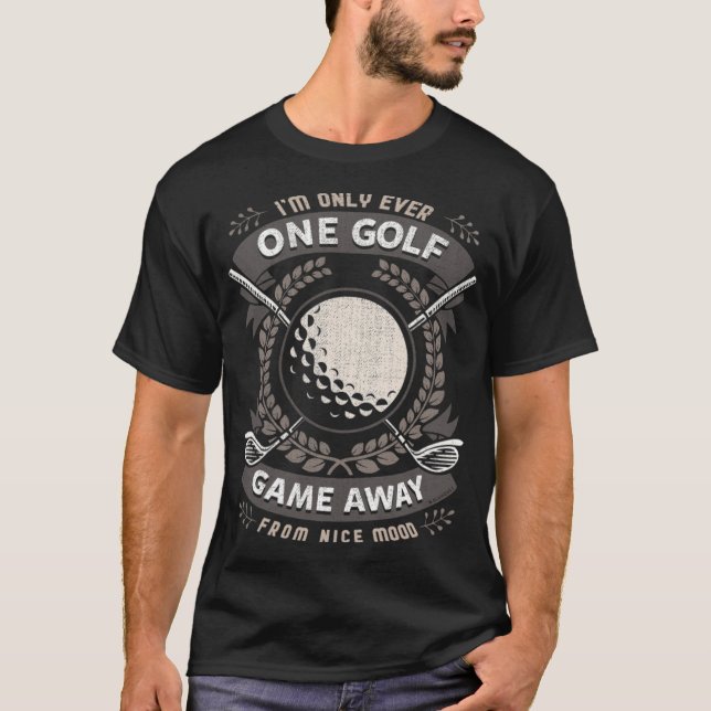 Camiseta Golfe Engraçado Dizendo Golfe (Frente)
