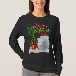Camiseta Golfe Engraçado Esportivo Lover Xmas Iluminação Go