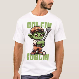 Camiseta Golfe Engraçado Goblin