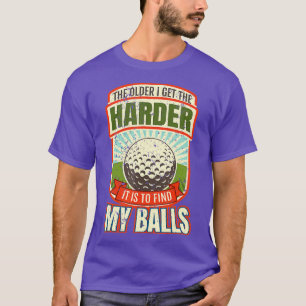 Camiseta Golfe Engraçado para Homens Golfistas Engraçados