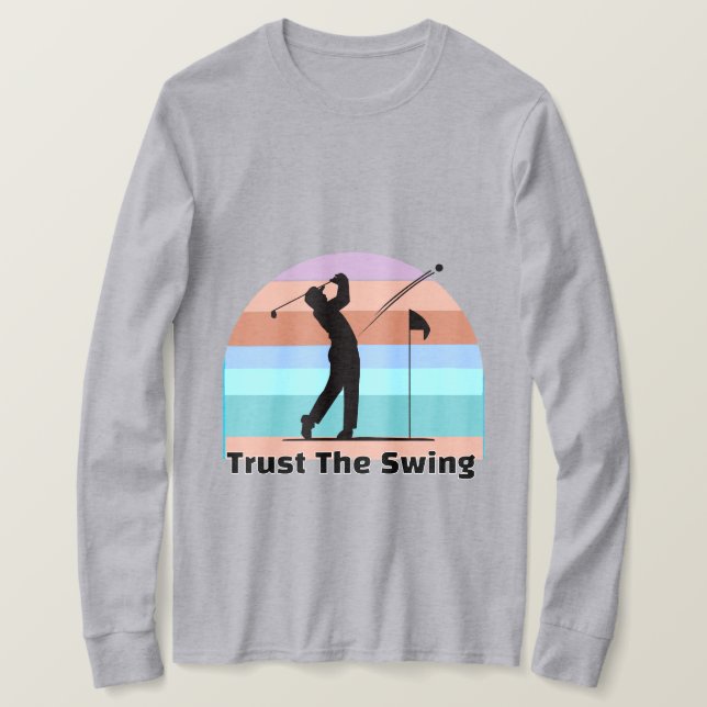 Camiseta golfe-esporte (Frente do Design)