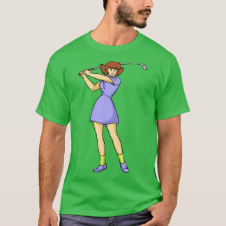 Camiseta Golfe Jogando Golfe Golfe