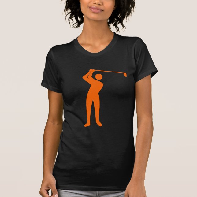 Camiseta Golfe - Laranja (Frente)