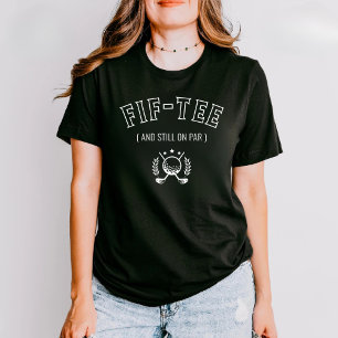 Camiseta Golfe Personalizado Presente 50º e 60º 70 Golf de 