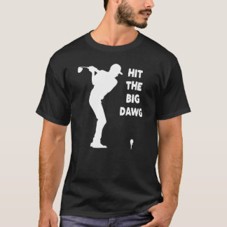 Camiseta Golfer Aniversário Golf Dia Pai Dia Mãe Bola de Go