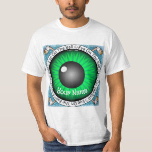 Camiseta Golfer Olho Verde Na Bola