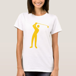 Camiseta Golfing - âmbar