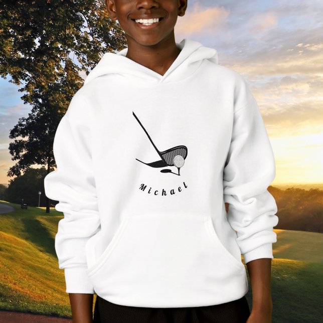 Camiseta Golfing Club & Ball Elegant Sports Theme Name Lega (Criador carregado)