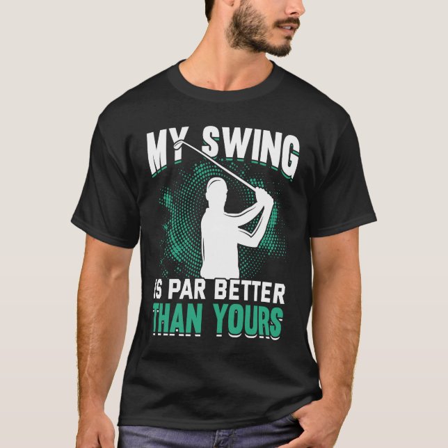 Camiseta Golfing Golf Player Coach Golfer  14 (Frente)