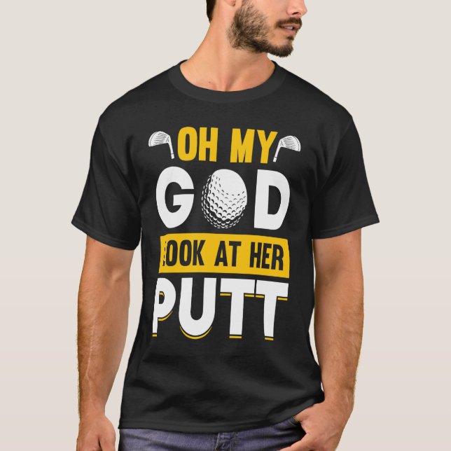 Camiseta Golfing Golf Player Coach Golfer  7 (Frente)