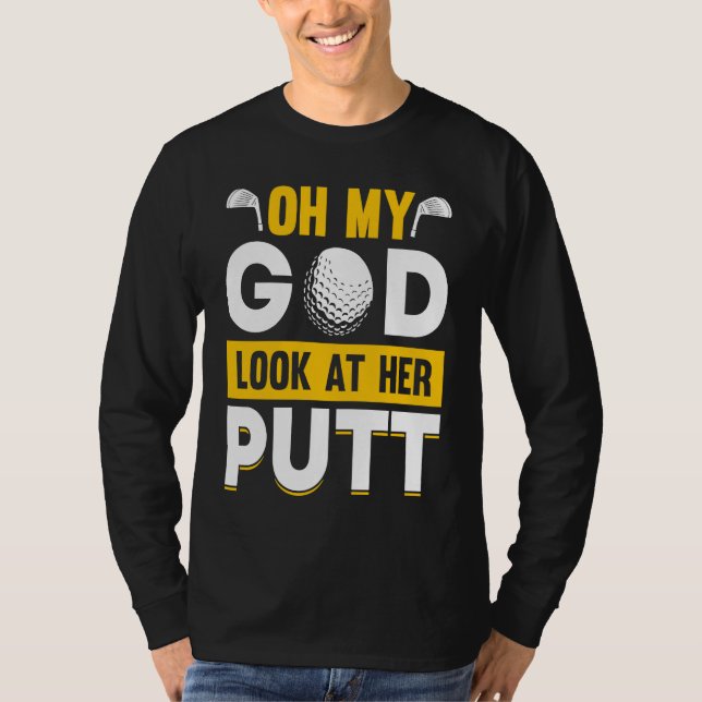 Camiseta Golfing Golf Player Coach Golfer  7 (Frente)