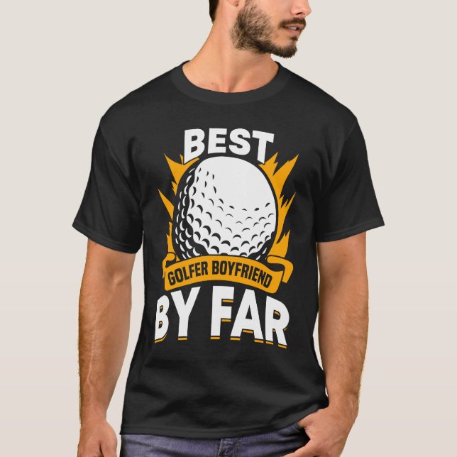Camiseta Golfing Golf Player Coach Golfer Boyfriend (Frente)