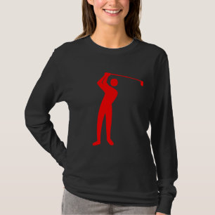 Camiseta Golfing - vermelho