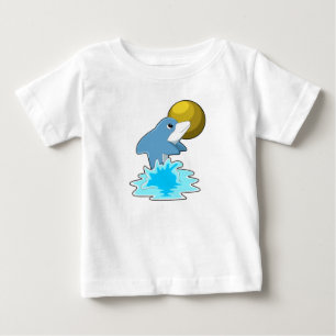 Camiseta Golfinho a Nadar com Lua