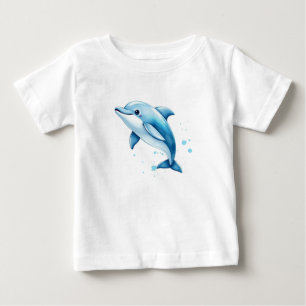 Camiseta Golfinho Azul Splashy