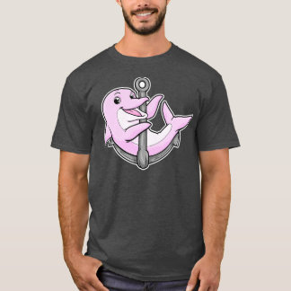 Camiseta Golfinho com Âncora