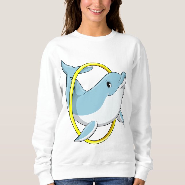 Camiseta Golfinho com Anel (Frente)