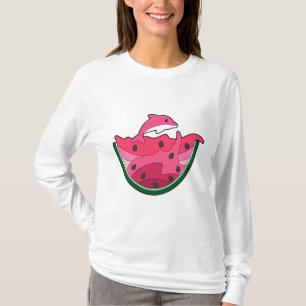 Camiseta Golfinho com melancia