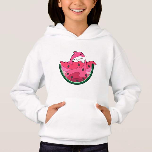 Camiseta Golfinho com melancia (Frente)