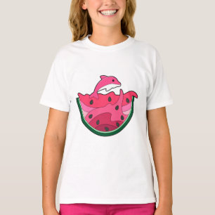 Camiseta Golfinho com melancia