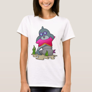 Camiseta Golfinho com Óculos