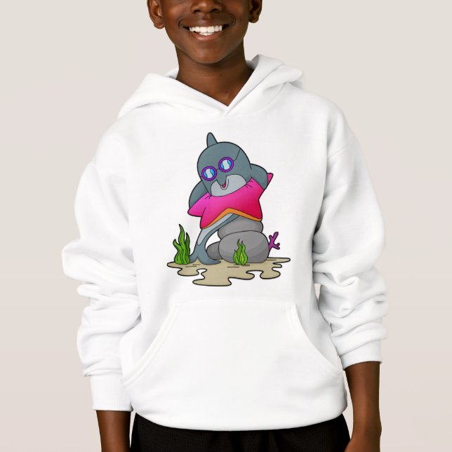 Camiseta Golfinho com Óculos (Frente)