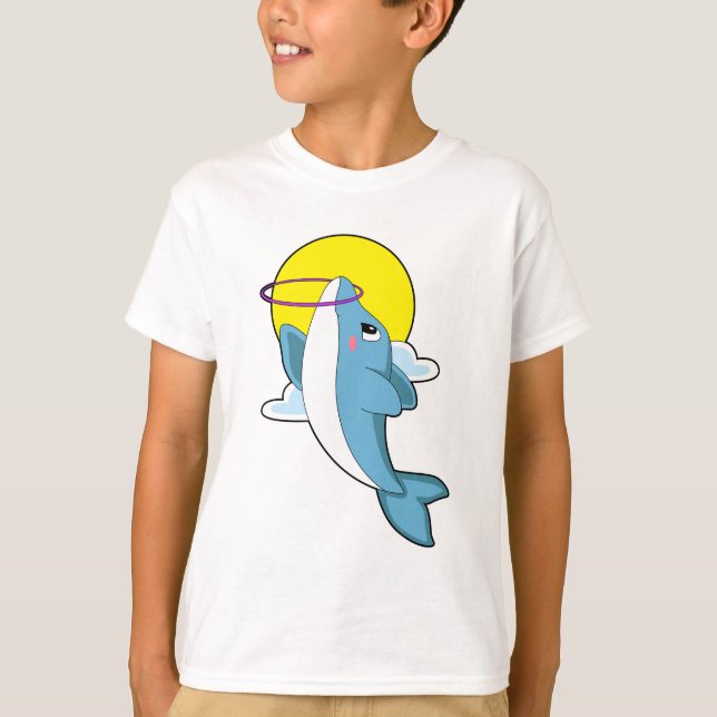 Camiseta Golfinho com pneus de Malhação (Frente)
