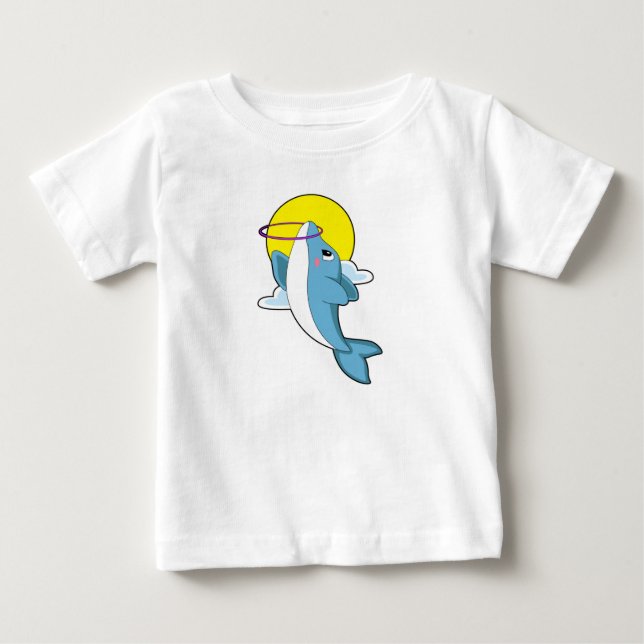 Camiseta Golfinho com pneus Fitness (Frente)